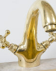 Single Hole Bathroom Vanity Faucet - Brassna