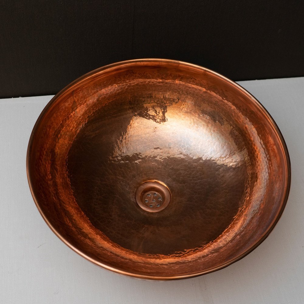 Handmade Copper Vessel Sink - Brassna